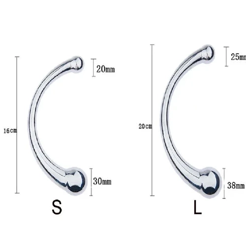 Anal Elegant Ended Double Hook 5858 Steel Stainless 0703